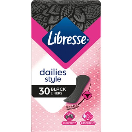 Trosskydd Black Liners Normal 30-p Libresse