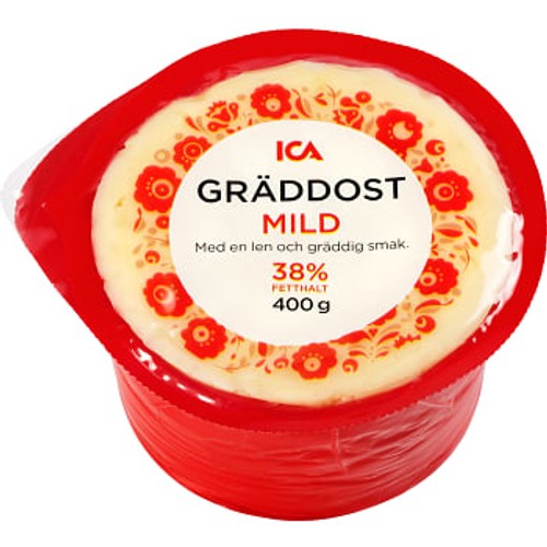 Gräddost 38% Mild 400g ICA 