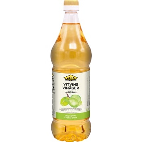 Vitvinsvinäger 1L Zeta