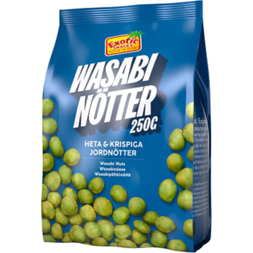 Wasabinötter 250g Exotic Snacks