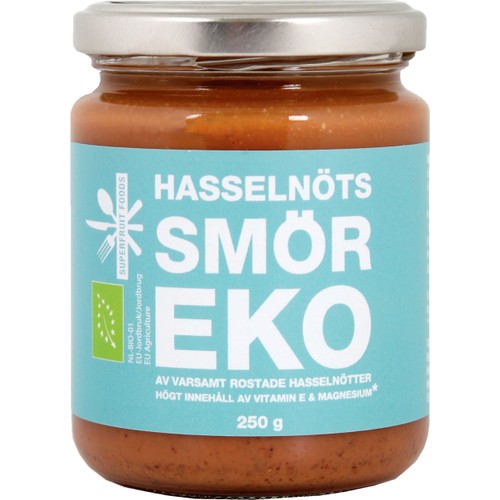 Hasselnötssmör Eko 250g Superfruit Foods