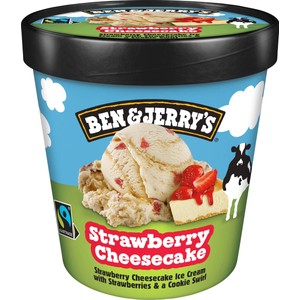 Glass Strawberry cheesecake 465ml Ben & Jerrys