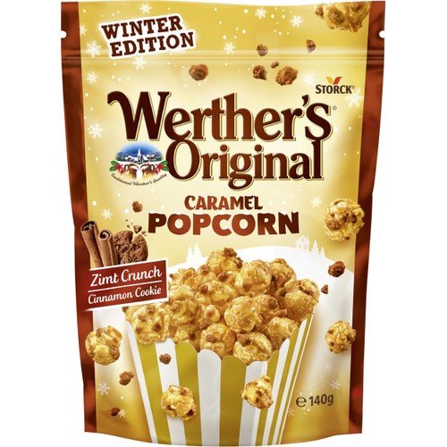 Caramel Popcorn Cinnamon Cookie 140g Werthers Original