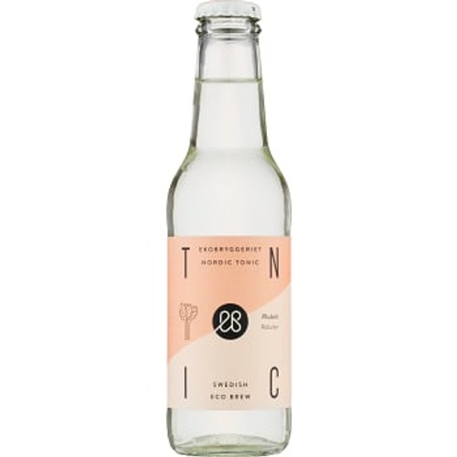 Läsk Tonic Water Rabarber Ekologisk 20cl Ekobryggeriet 