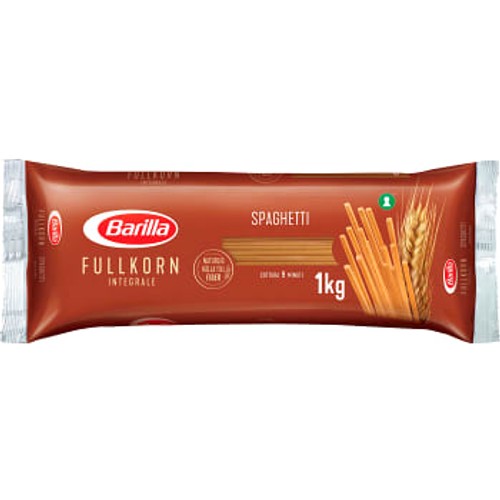  Pasta Spaghetti Fullkorn 1000g Barilla