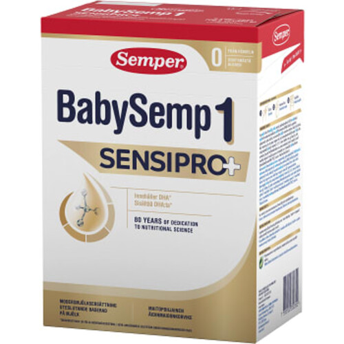 Modersmjölksersättning BabySemp Sensipro 1 700g Semper