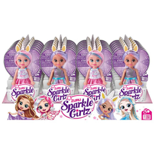 Docka Princess Unicorn Cupcake 1-p Sparkle Girlz