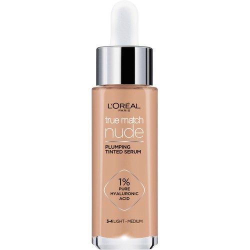 True Match Nude Plumping Tinted Serum Light-Medium 3,4 30ml L’Oréal Paris