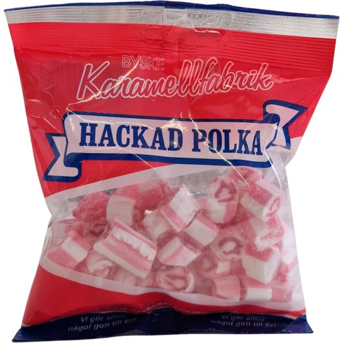 Hackad Polka 160g Byske Karamellfabrik