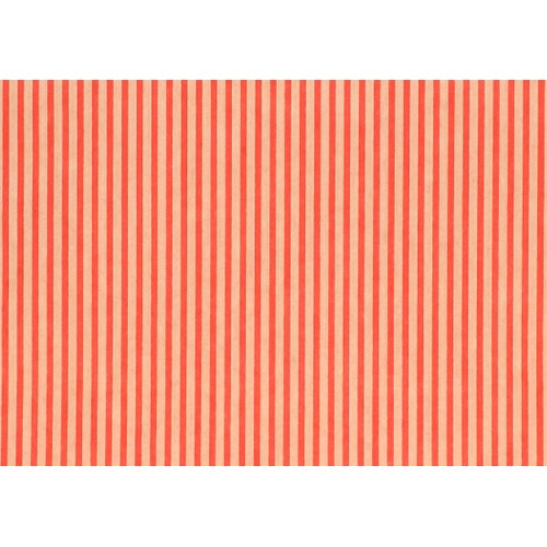 Julpapper Rand Ribb Röd 0,7x3m ICA