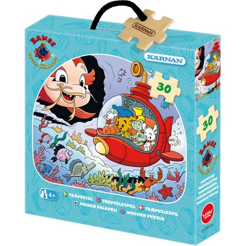 Pussel Bamse Havets hemlighet 30 bitar Kärnan