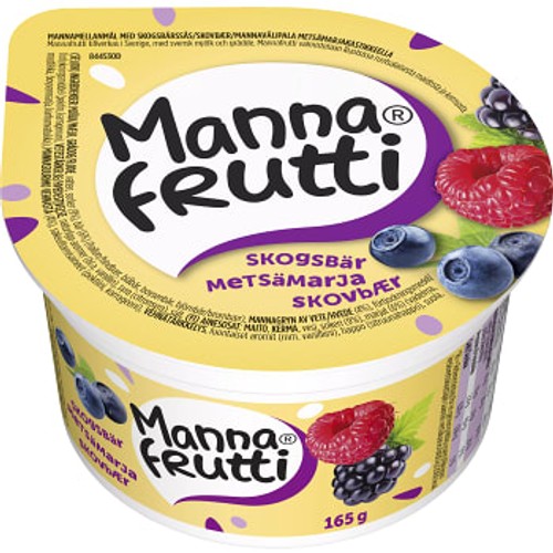 Mannafrutti Skogsbär 165g RisiFrutti