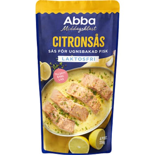 Citronsås Laktosfri 250g  Middagsklart Abba