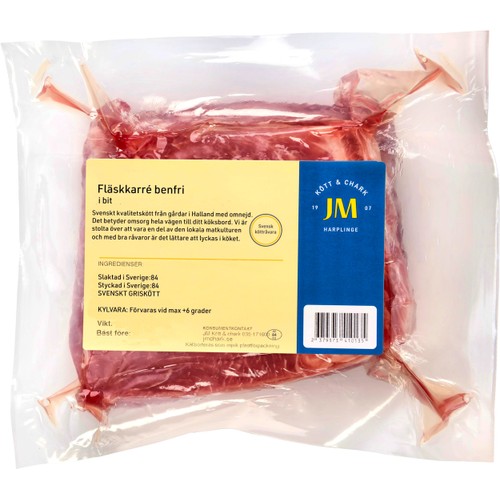 Fläskkarré Benfri ca 1kg JMs Kött & Chark