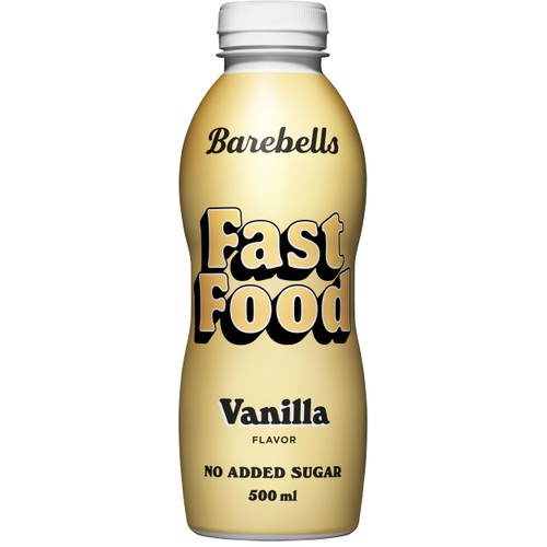 Måltidsersättning Dryck Fast Food Vanilla 500ml Barebells