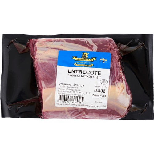 Entrecote ca 800g Närke kött