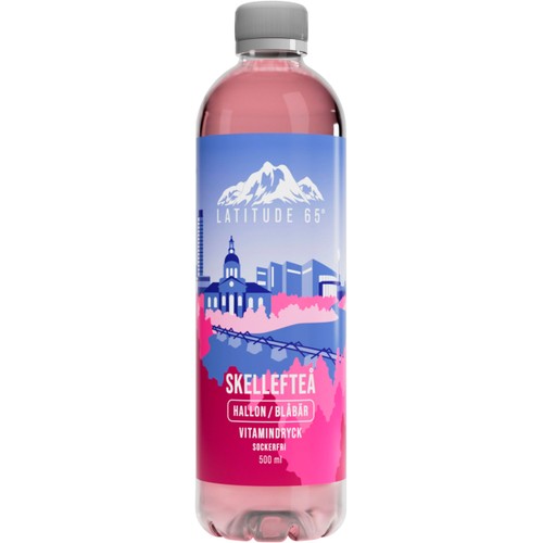 Vitamindryck Skellefteå Hallon Blåbär 50cl Latitude 65