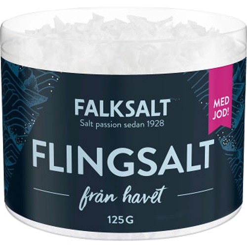 Flingsalt med Jod 125g Falksalt