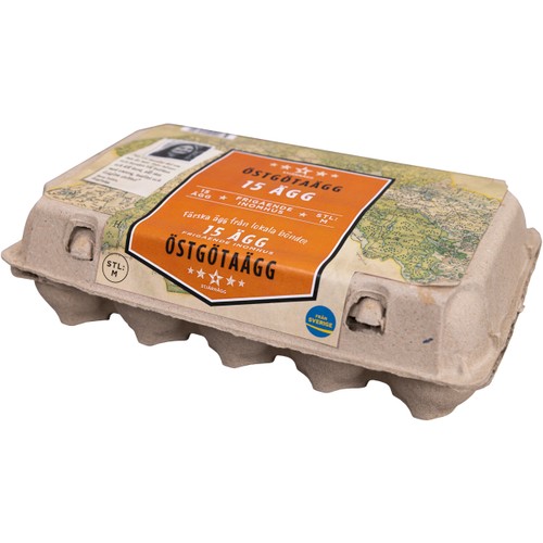 Ägg Frigående 15-p Stjärnägg