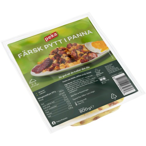 Pytt i panna laktos & glutenfri 800g Peka