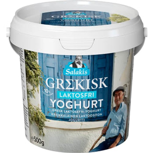 Yoghurt Grekisk Laktosfri 500g Lindahls 