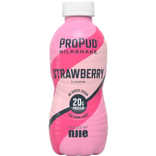 Proteindryck Milkshake Jordgubb ProPud 330ml NIJE