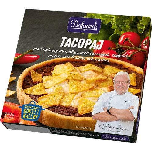 Tacopaj 240g Dafgårds