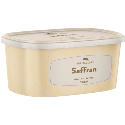 Glass Saffran 500ml Järnaglass