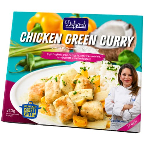 Chicken Green Curry 350g Dafgård