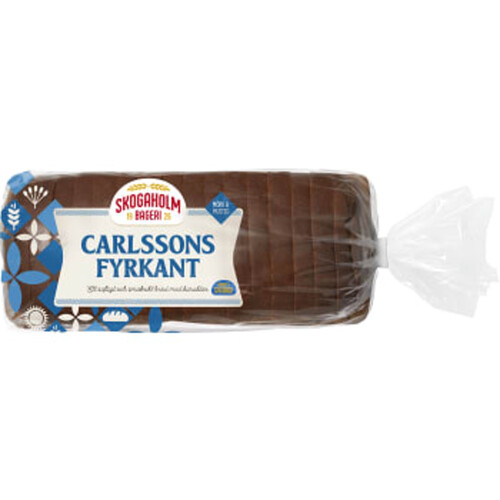 Carlssons Fyrkant Limpa skivad 700g Skogaholms