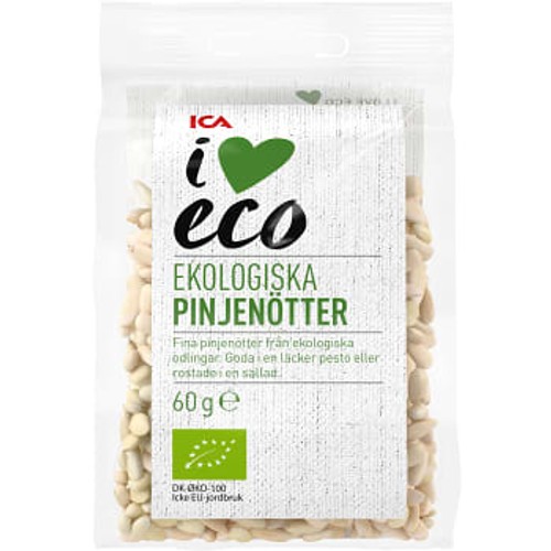 Pinjenötter 60g ICA I love eco