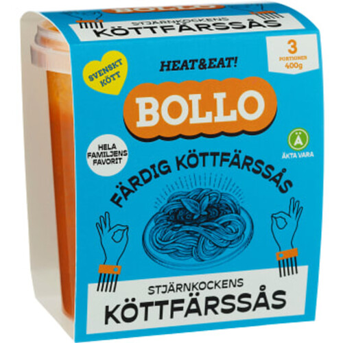 Färsk Pastasås Köttfärssås 400g Bollo