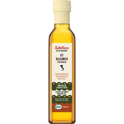 Vit balsamvinäger 250ml KRAV Saltå Kvarn