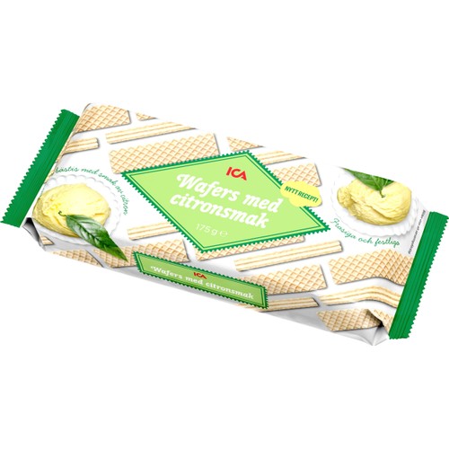 Wafers citron 175 g  ICA