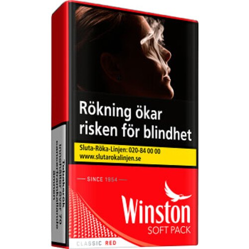 Classic Red Soft 20 styck Winston