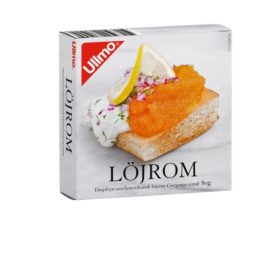 Löjrom Fryst 80g Ullmo