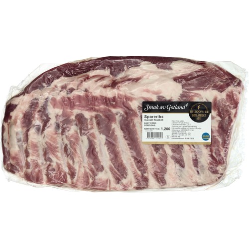 Spareribs Färsk ca 1,2kg Smak av Gotland