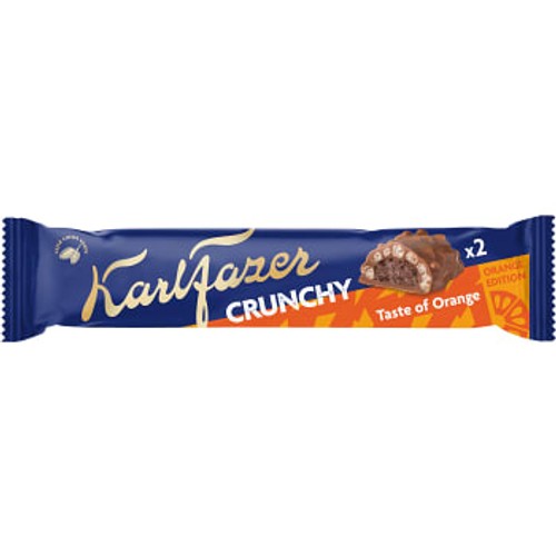 Chokladstycksak Karl Fazer Crunchy Orange 50g Fazer
