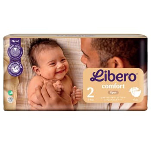 Blöjor Comfort Strl 2 3-6kg 47-p Libero