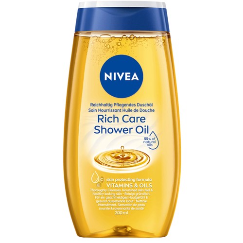 Duscholja Rich Caring Shower Oil 200ml Nivea