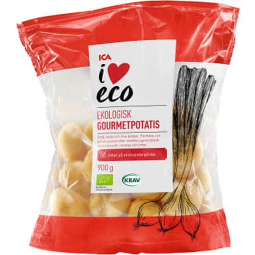 Gourmetpotatis Ekologisk 900g KRAV Klass 1 I love eco