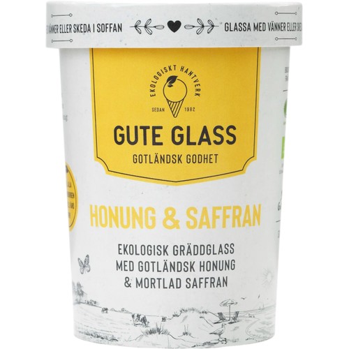 Glass Honung & Saffran Eko 500ml Gute Glass