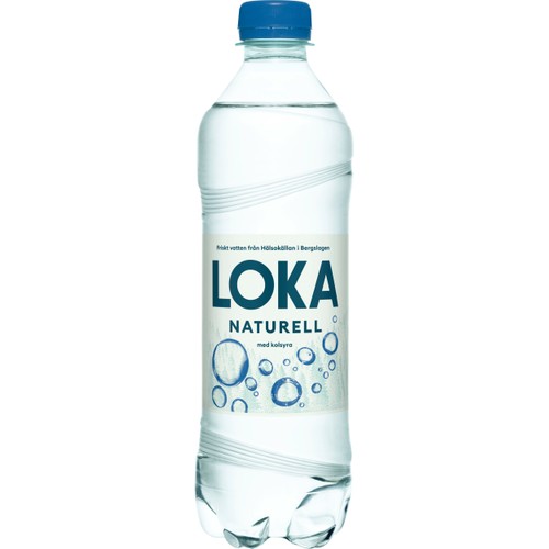 Vatten Kolsyrat Naturell 50cl Loka