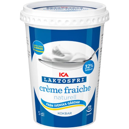 Crème fraiche Laktosfri 32% 5dl ICA