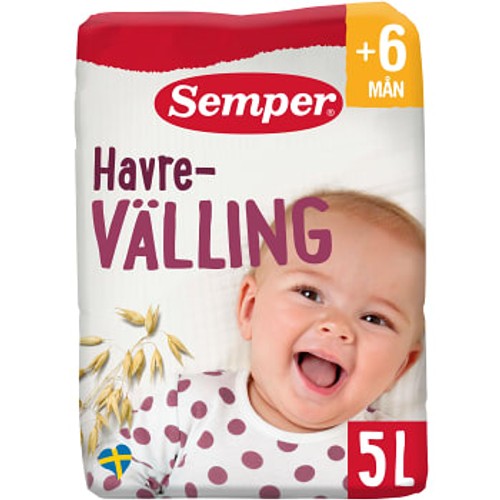 Havrevälling Mild Från 6m 5l Semper