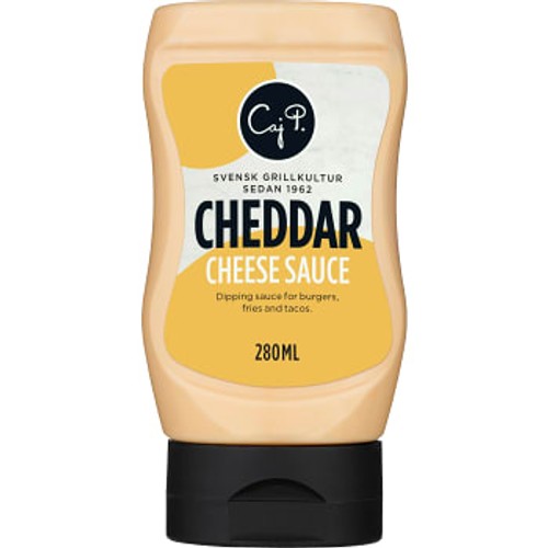 Färdigsås Cheddar cheese 280ml Caj P