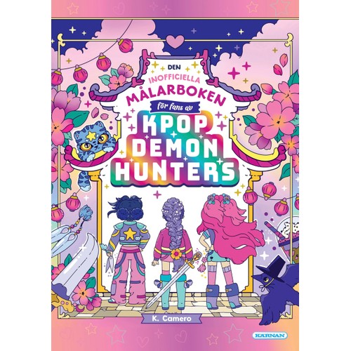 Kpop Demon Hunters. Den inofficiella målarboken