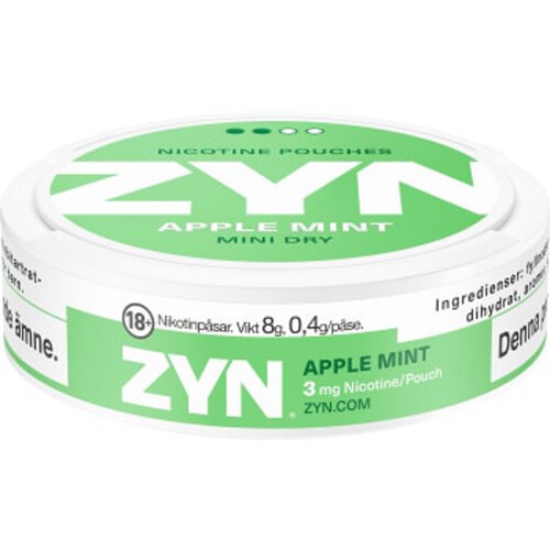 Mini Dry Apple Mint 8g Zyn