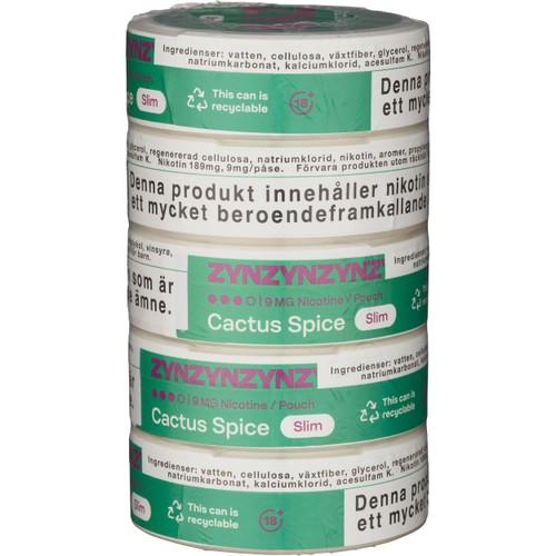 Cactus Spice Slim S3 5xStock Zyn