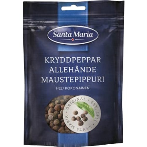 Kryddpeppar Hel påse 54g Santa Maria